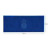 Nicoman Embossed Pineapple Grey Spaghetti Door Mat