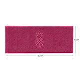 Nicoman Embossed Pineapple Grey Spaghetti Door Mat