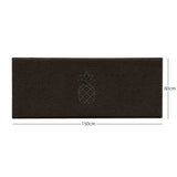 Nicoman Embossed Pineapple Grey Spaghetti Door Mat