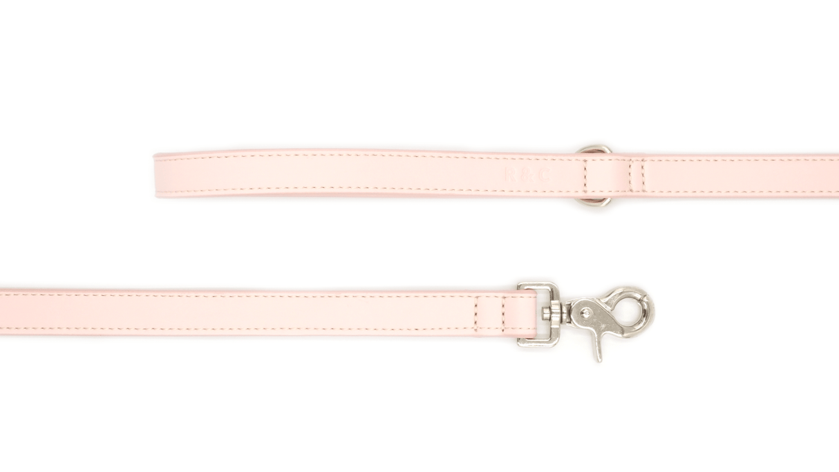 Ralph & Co Pink Leather Dog Lead