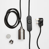 Tala Gaia Plug In Pendant in Graphite