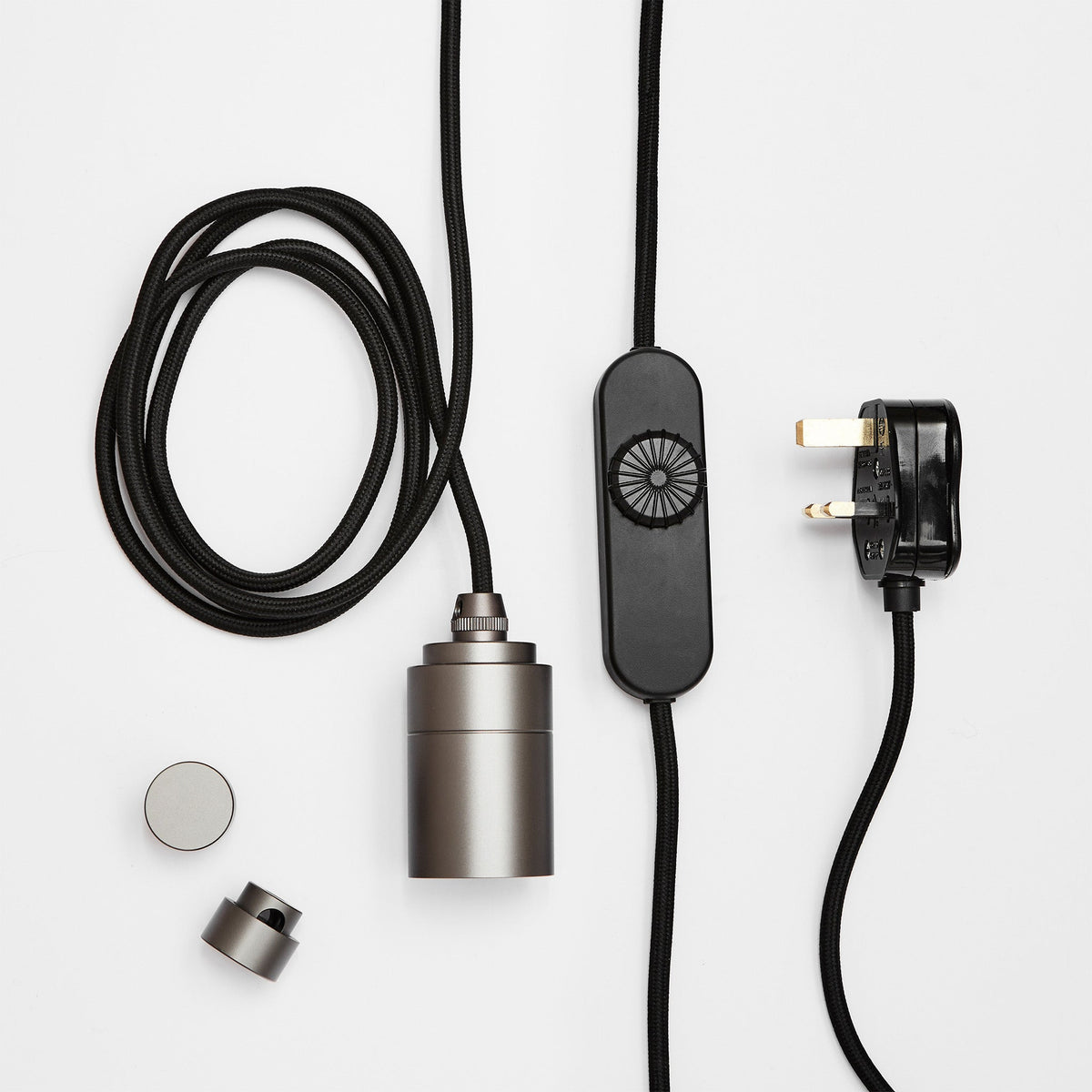 Tala Enno Plug In Pendant - Graphite