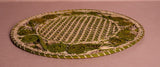 Casa by Josephine Jenno Atlantico Iraca Woven Placemat - Olive Green