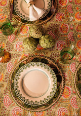 Casa by Josephine Jenno Atlantico Iraca Woven Placemat - Olive Green