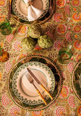 Casa by Josephine Jenno Atlantico Iraca Woven Placemat - Olive Green