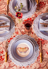 Casa by Josephine Jenno Aurora Set of 4 Placemats - Light Blue