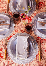 Casa by Josephine Jenno Aurora Set of 4 Placemats - Light Blue