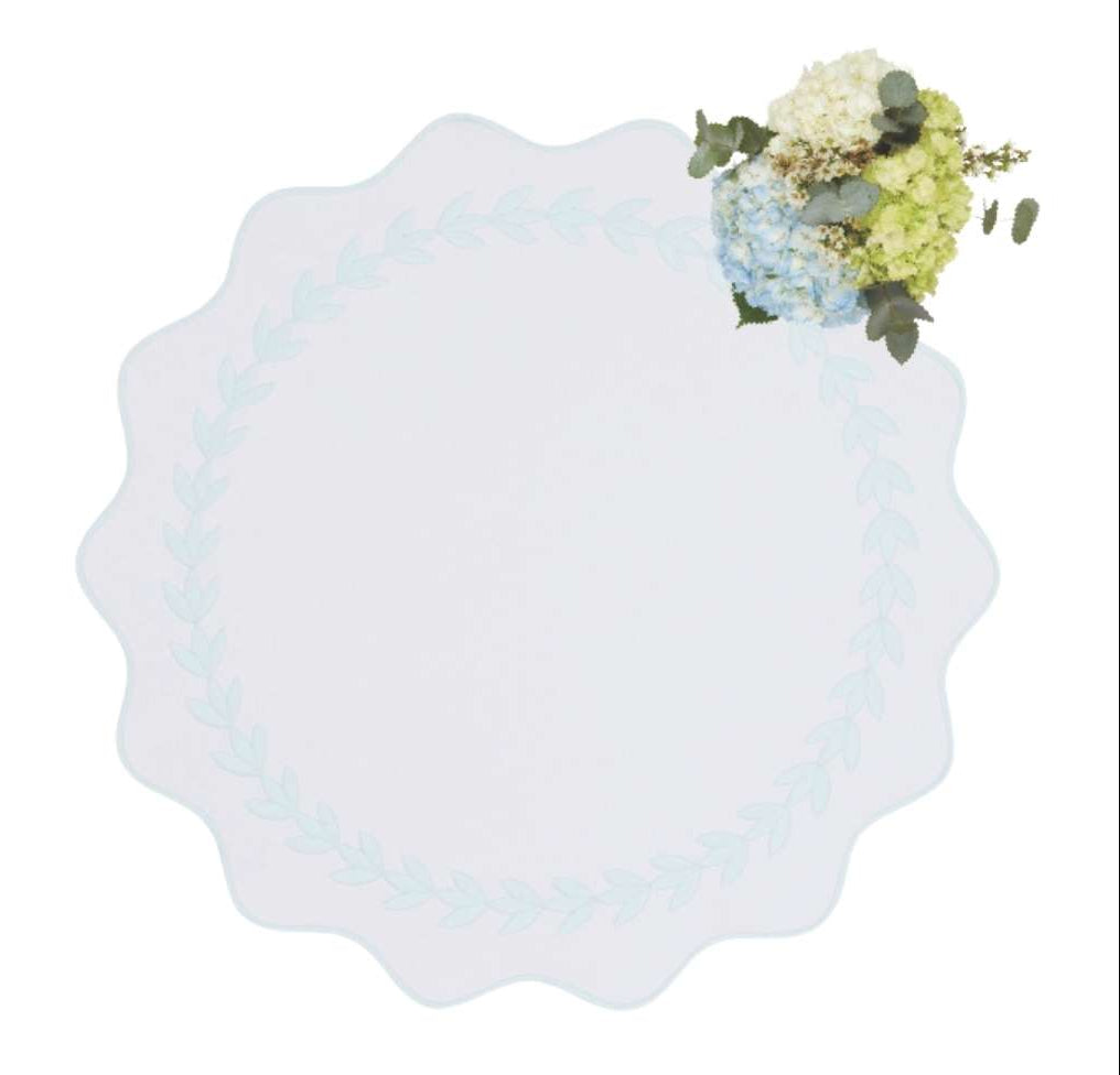 Casa by Josephine Jenno Blue Garland Placemats - Set of 4