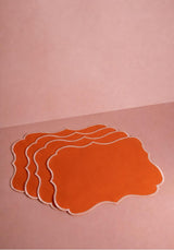 Casa by Josephine Jenno Papaya Coloured Placemats - Set of 4