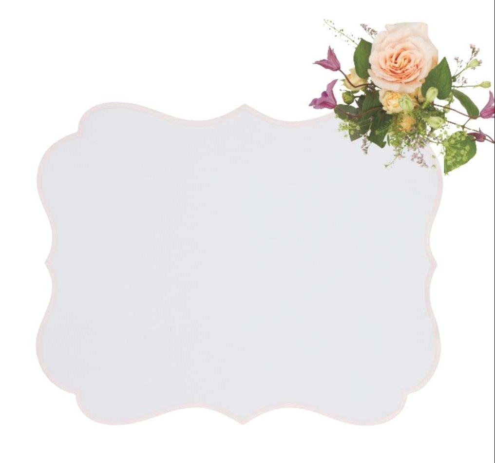 Casa by Josephine Jenno Rosa Pink Placemats - Set of 4