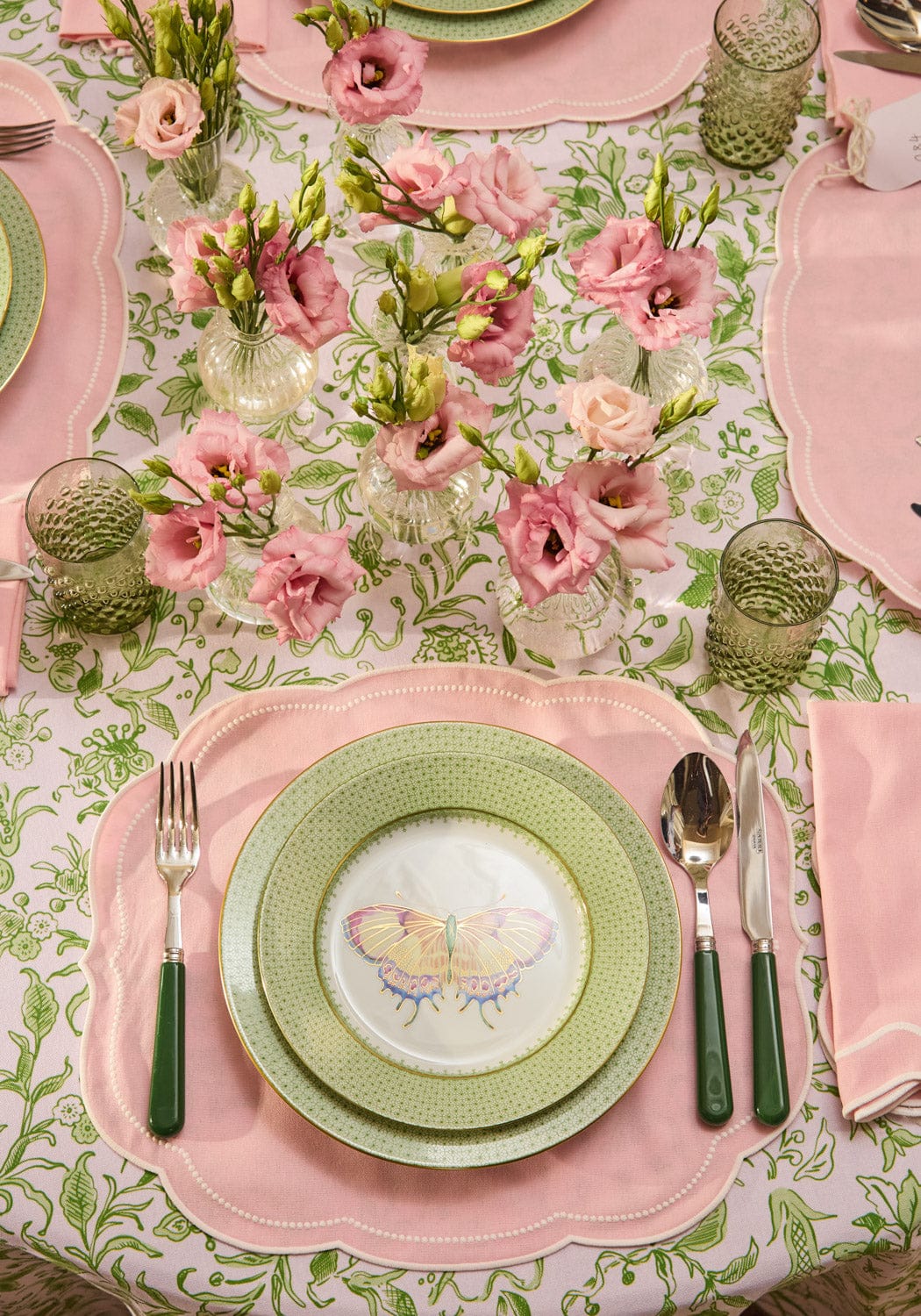 Casa by Josephine Jenno Scalloped Petal Placemat - Blush Pink