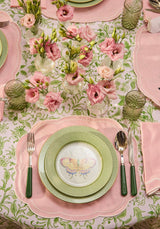 Casa by Josephine Jenno Scalloped Petal Placemat - Blush Pink
