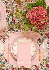 Casa by Josephine Jenno Scalloped Petal Placemat - Blush Pink