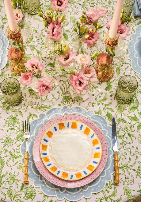 Casa by Josephine Jenno Aurora Set of 4 Placemats - Light Blue