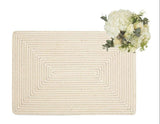Casa by Josephine Jenno Surrey Rattan Rectangle Placemats Sand - Set of 4