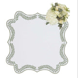 Casa by Josephine Jenno Tabitha Green Wreath Placemats - Set of 4