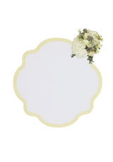 Casa by Josephine Jenno Yellow Trim Placemats - Set of 4