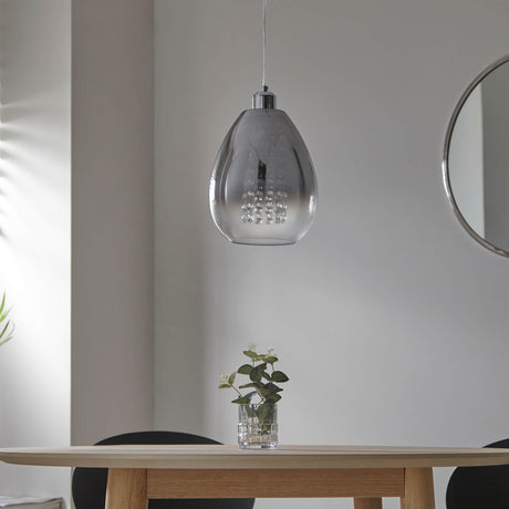 Pagazzi Elena Black Glass Table Lamp