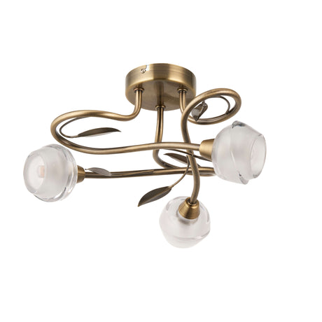 Pagazzi Maywood 3-Light Semi-Flush Ceiling Light