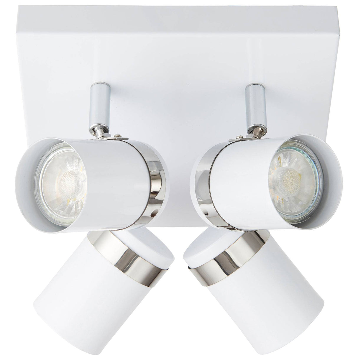 Pagazzi Camden 4-Light White Ceiling Spotlight Plate