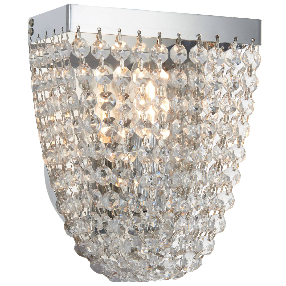 Pagazzi Byres Crystal Wall Light
