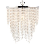Pagazzi Rain 1-Light Polished Chrome Pendant Light