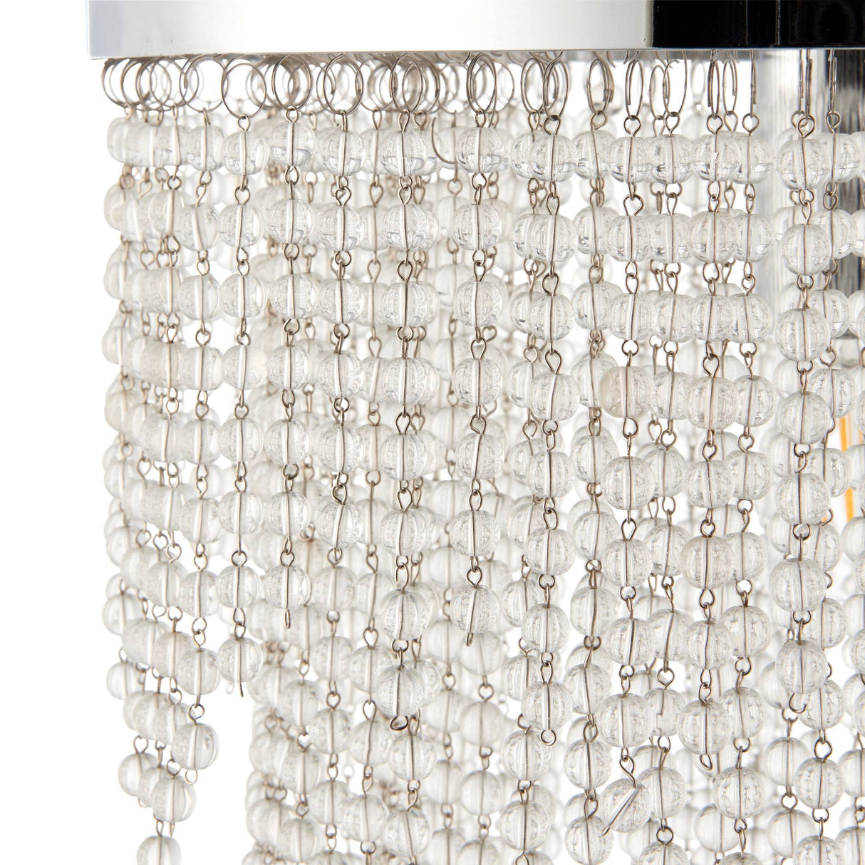 Pagazzi Rain 1-Light Polished Chrome Pendant Light