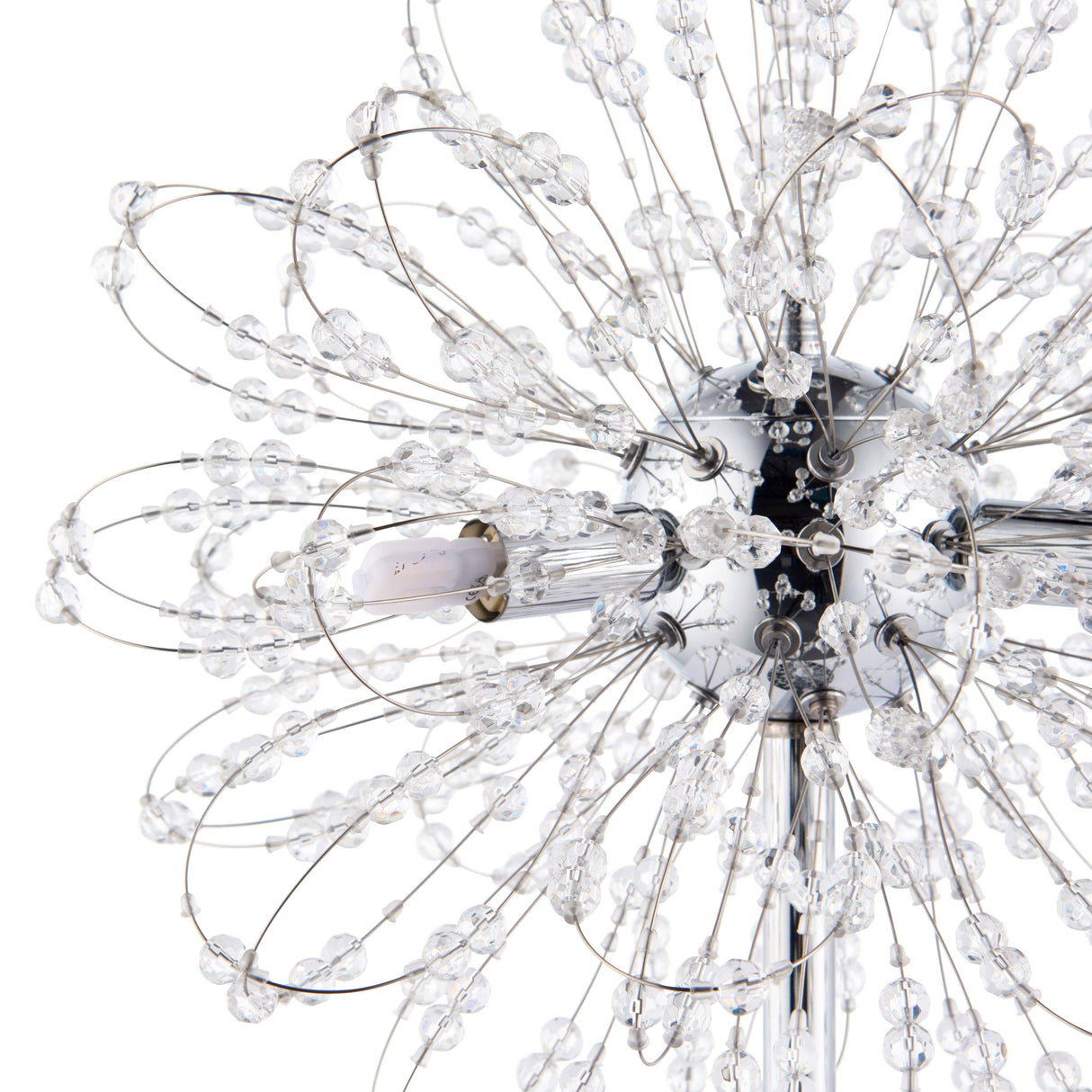 Pagazzi Alula 3-Light Polished Chrome Table Lamp