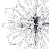 Pagazzi Alula 3-Light Polished Chrome Table Lamp