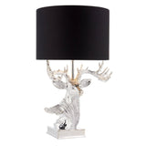Pagazzi Hamish Silver Stag Table Lamp