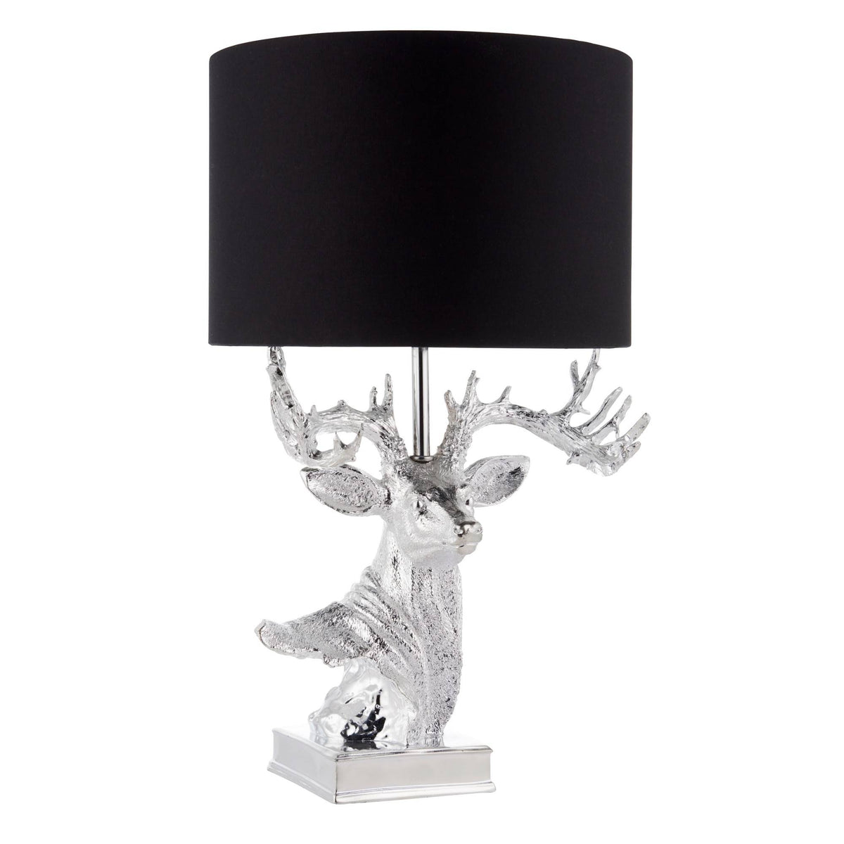 Pagazzi Hamish Silver Stag Table Lamp
