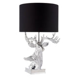 Pagazzi Hamish Silver Stag Table Lamp