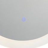 Pagazzi Becky LED Dimmable Touch Wall Mirror - 50cm