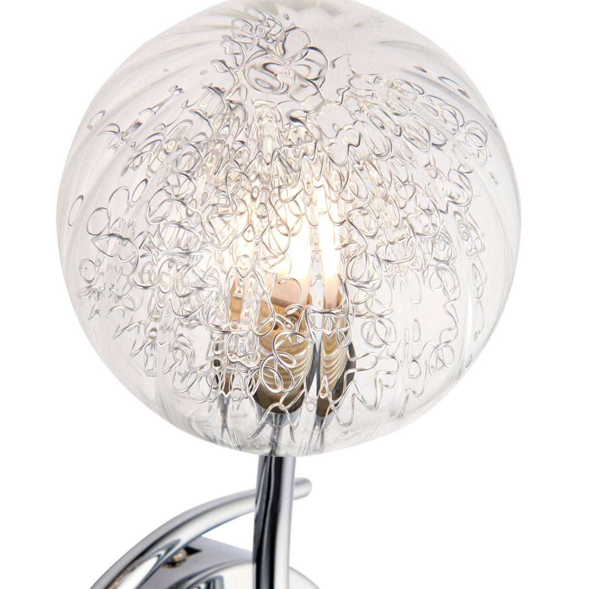 Pagazzi Hadley 1 Light Polished Chrome Wall Light