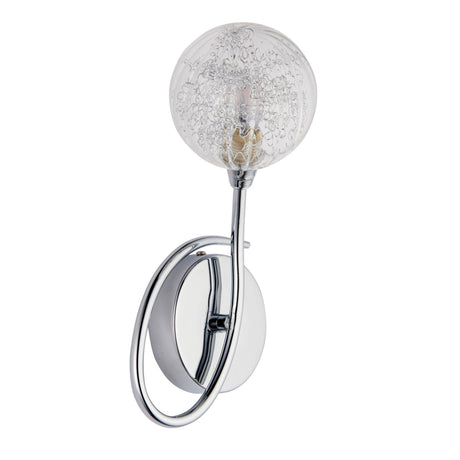 Pagazzi Hadley 1 Light Polished Chrome Wall Light