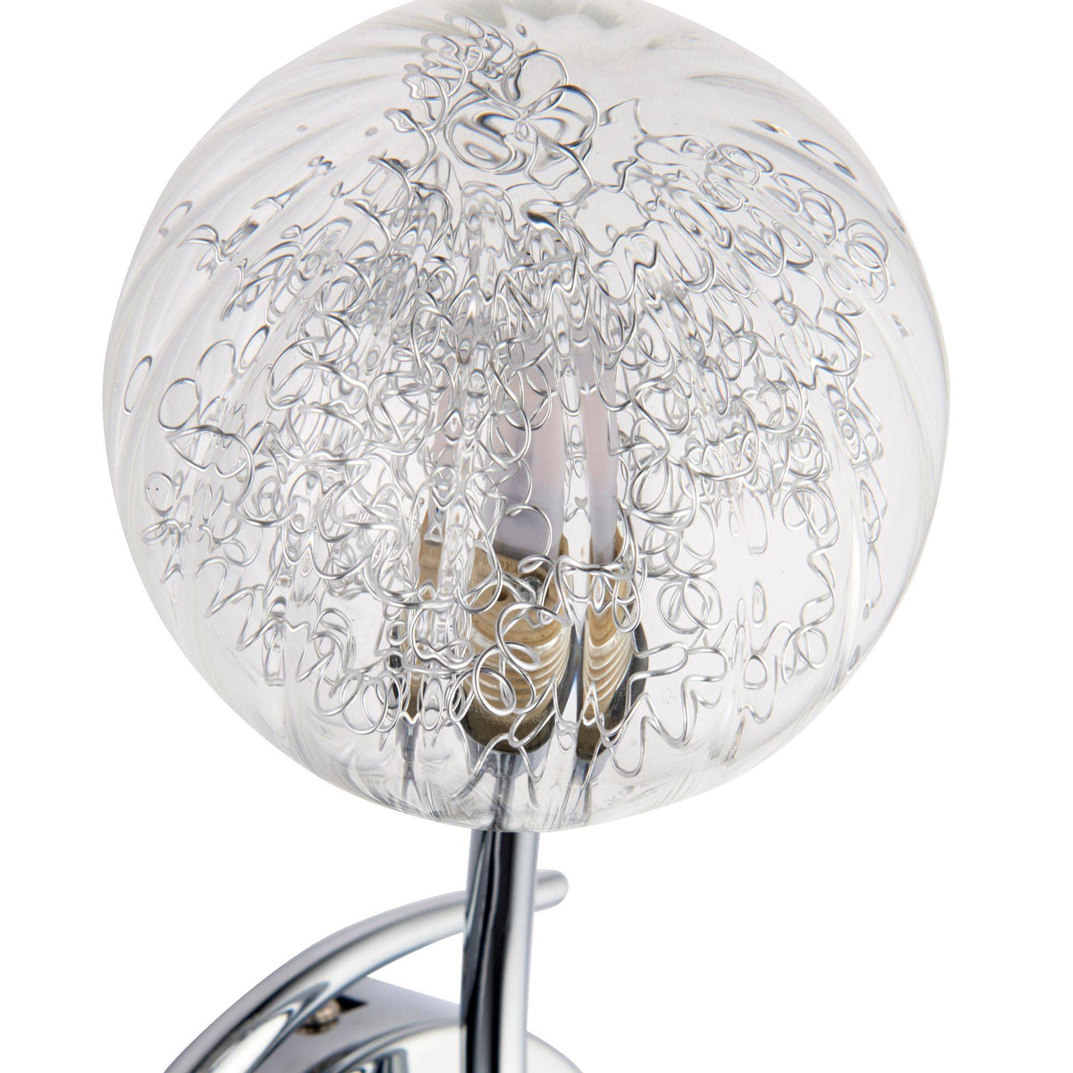 Pagazzi Hadley 1 Light Polished Chrome Wall Light
