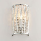 Pagazzi Marissa Chrome Crystal Wall Light