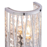 Pagazzi Marissa Chrome Crystal Wall Light