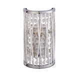 Pagazzi Marissa Chrome Crystal Wall Light