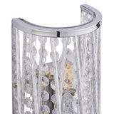Pagazzi Marissa Chrome Crystal Wall Light