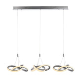 Pagazzi Calabasas 37.5W LED 3 Light Bar Pendant Ceiling Light