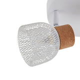 Pagazzi Modi 3 Light White Spot Plate Ceiling Light