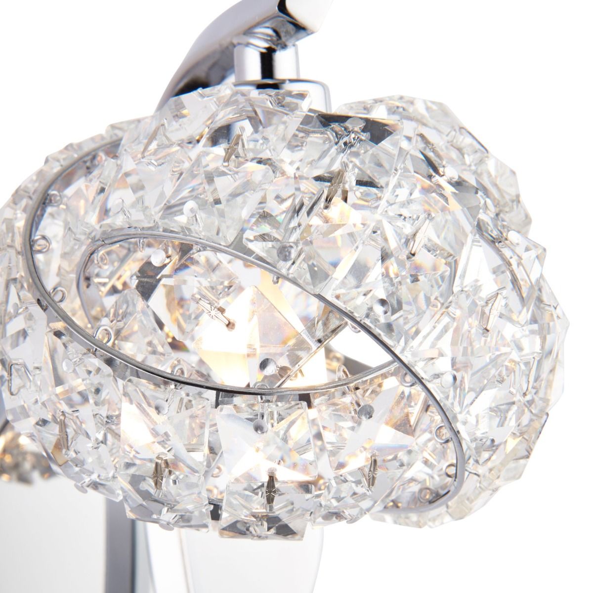 Pagazzi Monaco 1 Light Crystal Wall Light