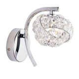 Pagazzi Monaco 1 Light Crystal Wall Light