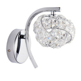 Pagazzi Monaco 1 Light Crystal Wall Light