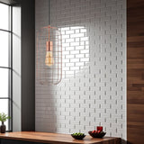 Pagazzi Taj Copper Pendant Ceiling Light