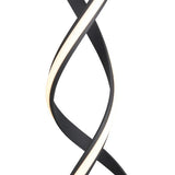 Pagazzi Fraser Matt Black LED Floor Lamp