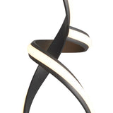 Pagazzi Fraser Matte Black LED Table Lamp
