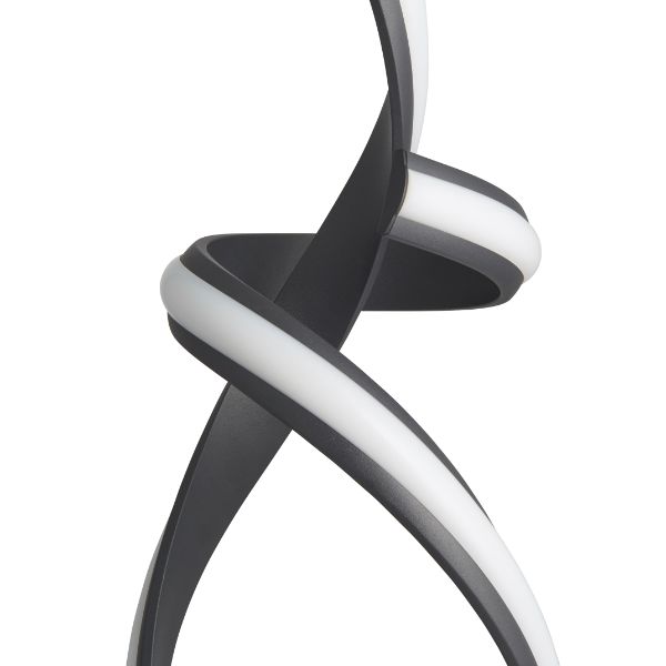 Pagazzi Fraser Matte Black LED Table Lamp