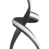 Pagazzi Fraser Matte Black LED Table Lamp